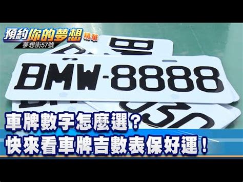 車牌尾數6|車牌吉數查詢：你的車牌號碼帶來好運了嗎？ 